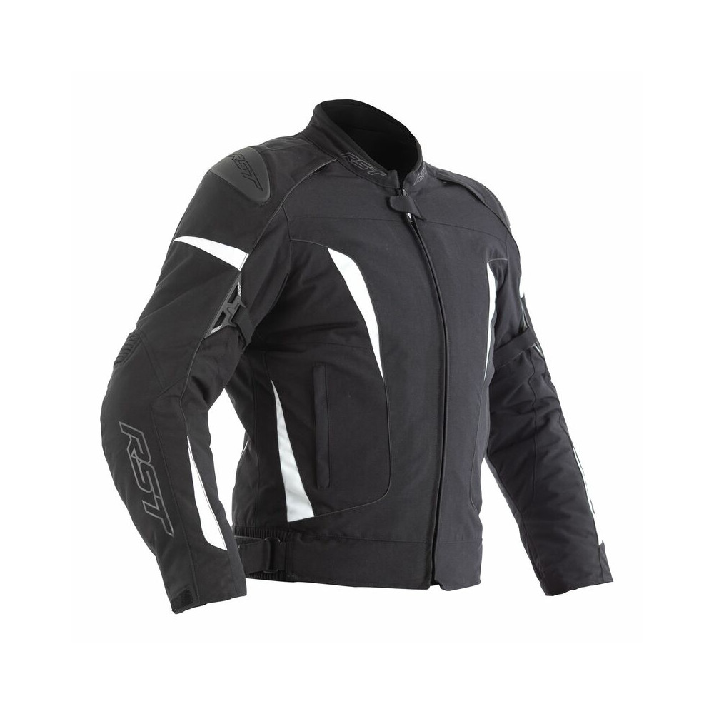 Blouson RST GT CE femme textile - blanc