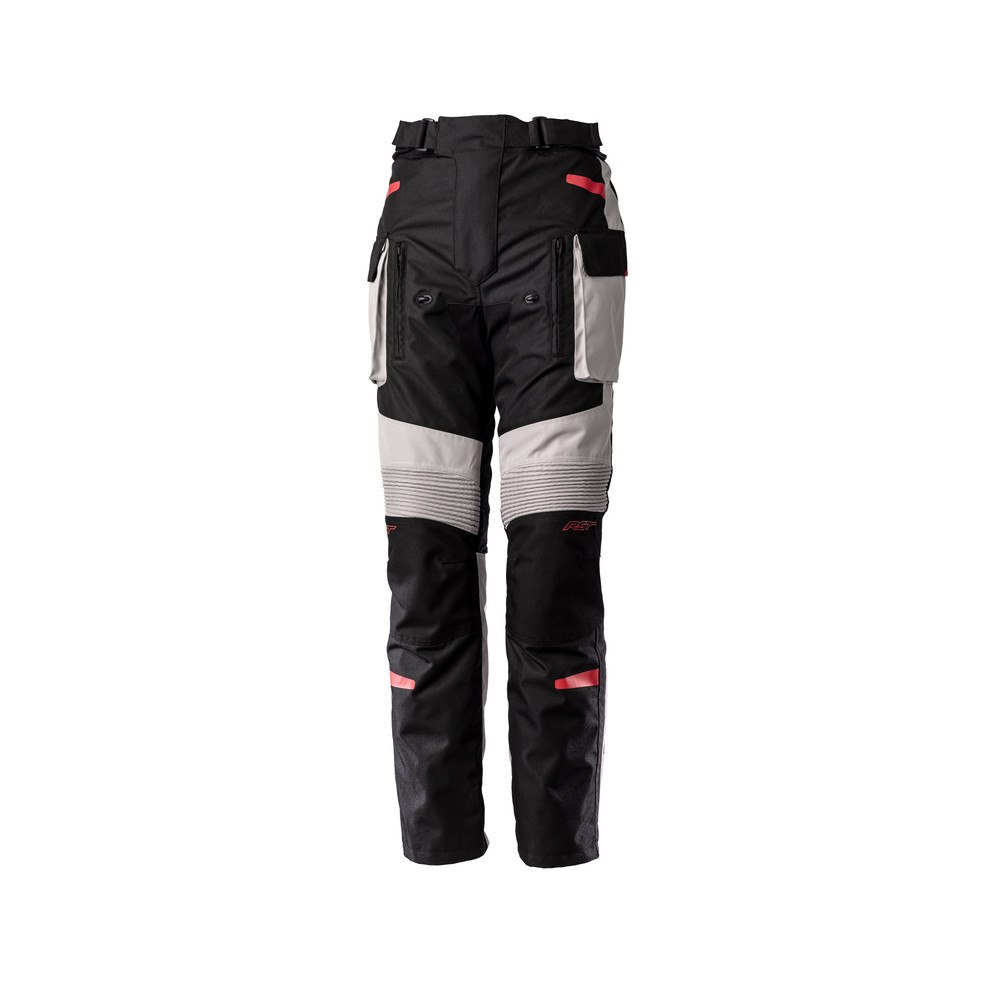 Pantalon RST Endurance CE textile - noir/argent/rouge taille 4XL court