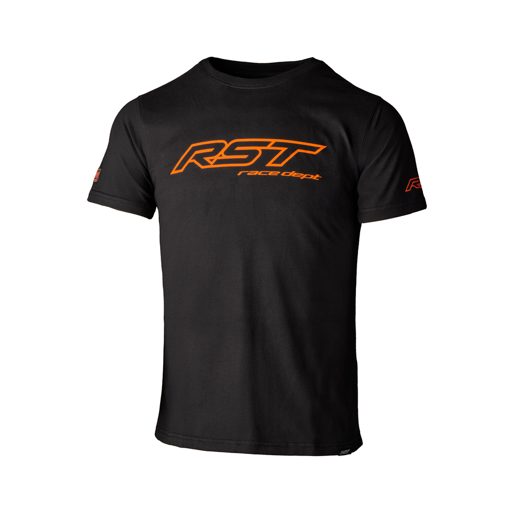 T-Shirt RST Logo Race Dept - orange fluo