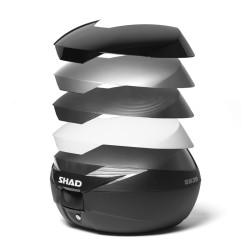 Top case SHAD SH39 noir 3kg 39L