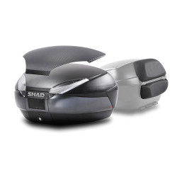 Top case + dosseret SHAD...