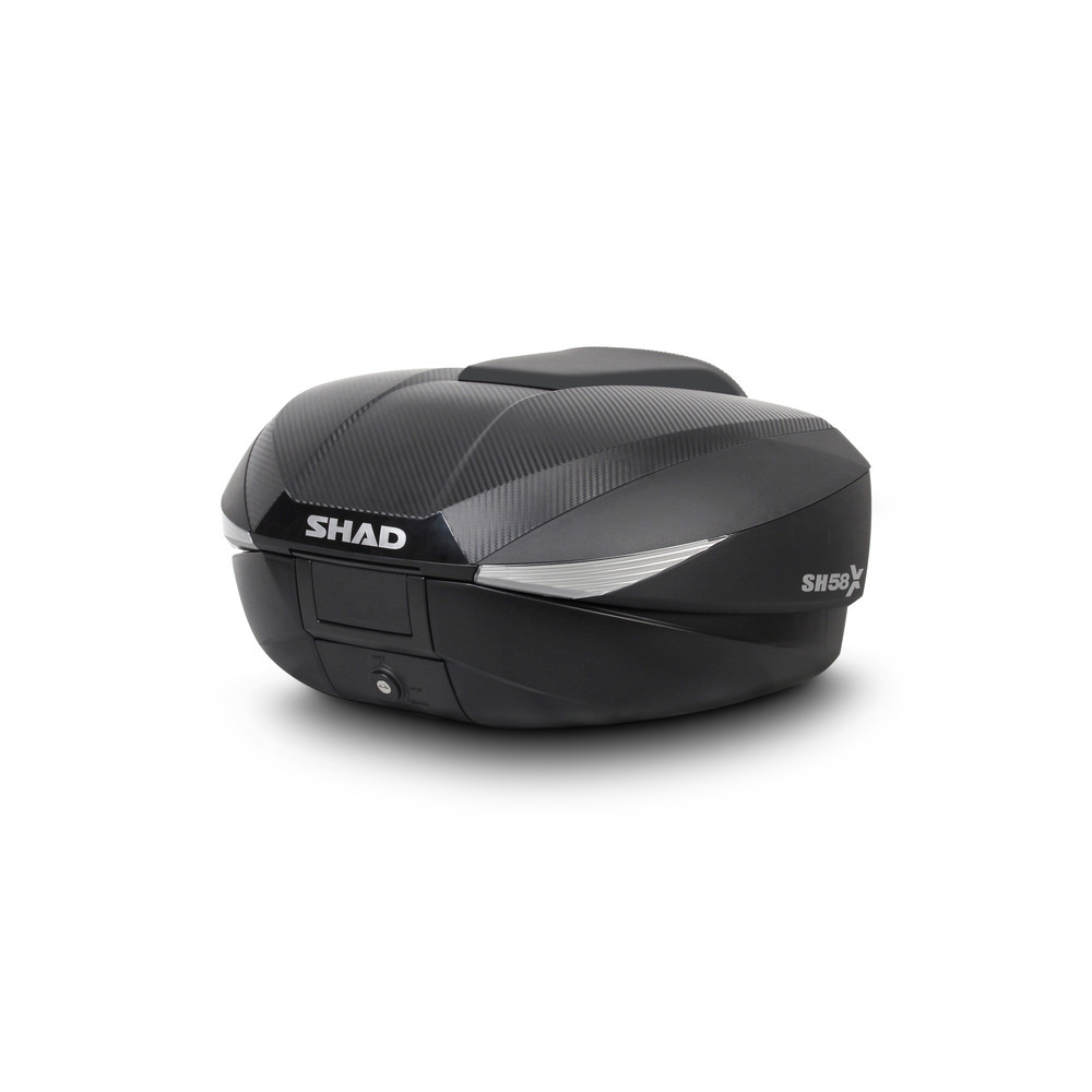 Top Case SHAD SH58X - couvercle carbone inclus