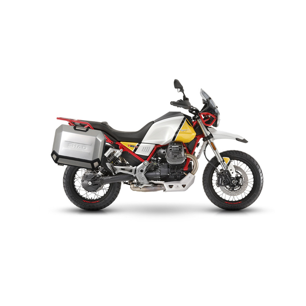 Fixation valise SHAD 4P System - Moto Guzzi V85 TT