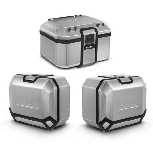 Pack valises SHAD Terra 131L - Top case 48L + valise droite 36L + valise gauche 47L