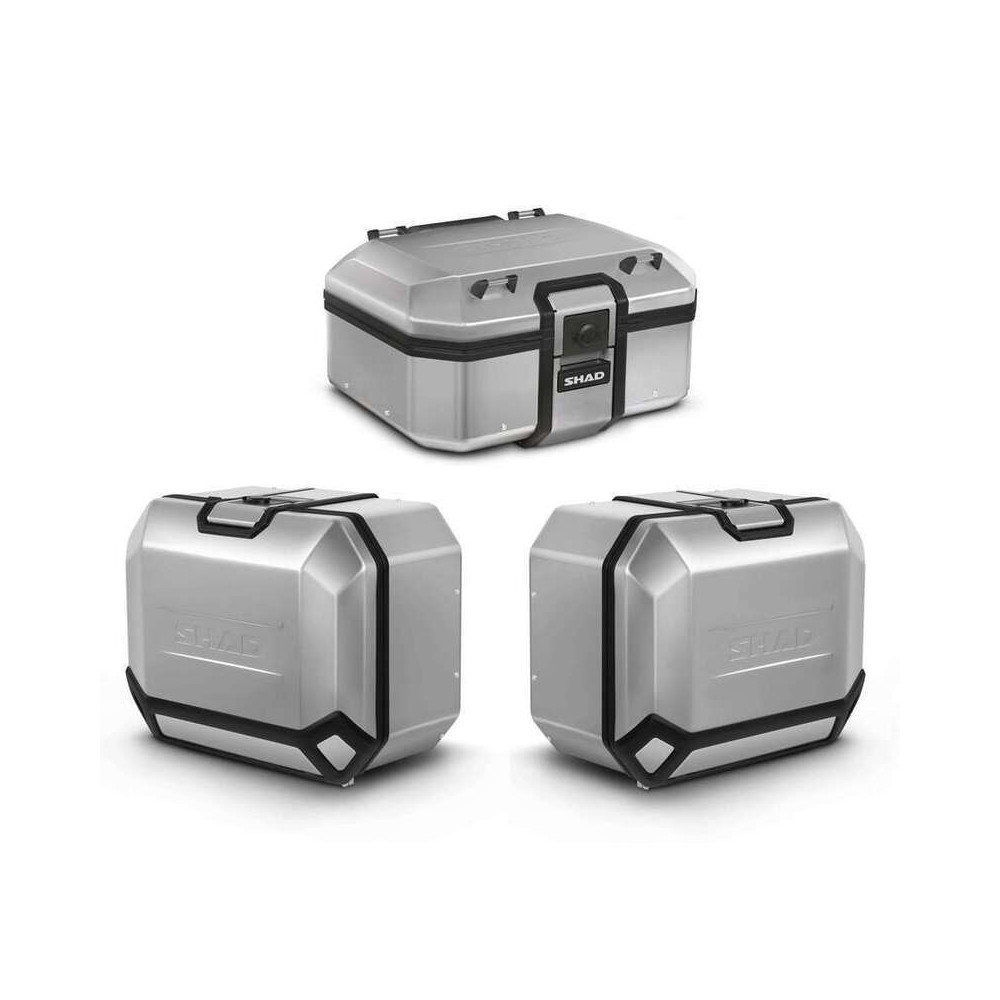 Pack valises SHAD Terra 131L - Top case 37L + valises 47L