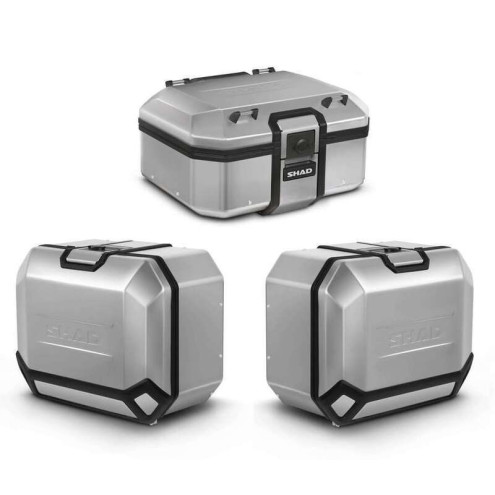 Pack valises SHAD Terra 131L - Top case 37L + valises 47L