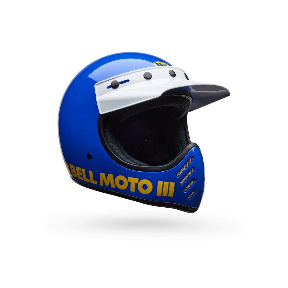 Casque BELL Moto-3 - Classic Gloss Blue