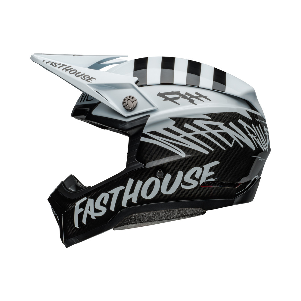 Casque BELL Moto-10 Spherical - Fasthouse Mod Squad Gloss White/Black