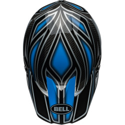 Casque BELL Moto-10 Spherical - Webb Marmont Gloss North Carolina Blue