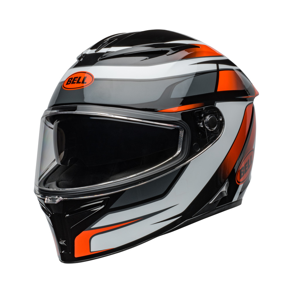 Casque BELL Lithium Mips - Podium Gloss Black/Orange