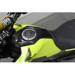 Capot de réservoir carbone a coller Honda MSX 125 SF