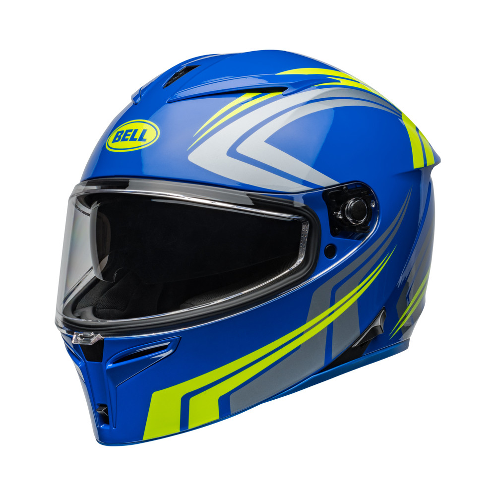 Casque BELL Lithium - Jetstream Gloss Blue/Retina