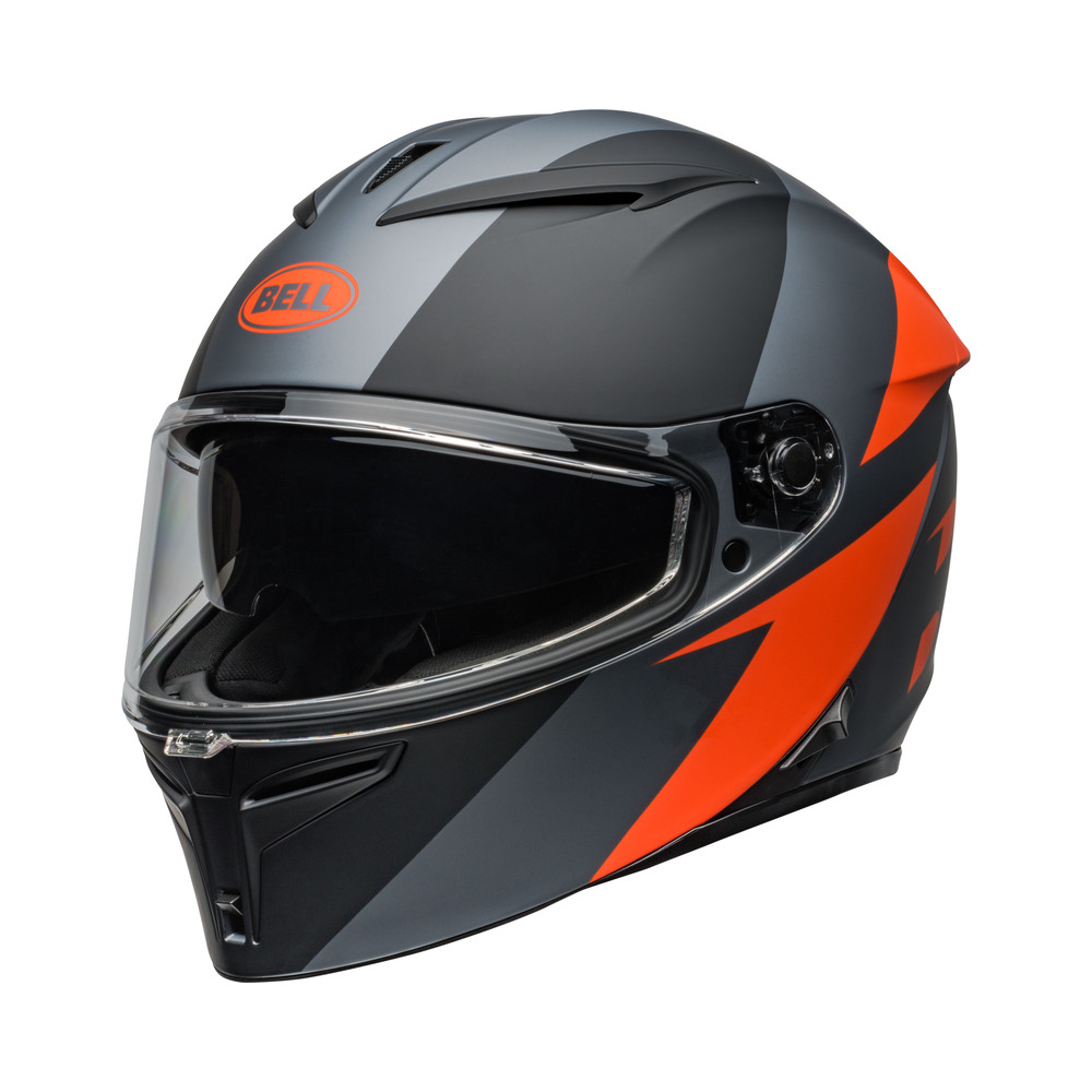 Casque BELL Lithium - Shear Matte Gray/Orange