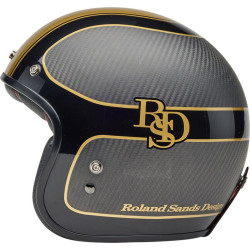 Casque BELL Custom 500 Carbon - RSD Checkmate Matte Gloss Black/Gold