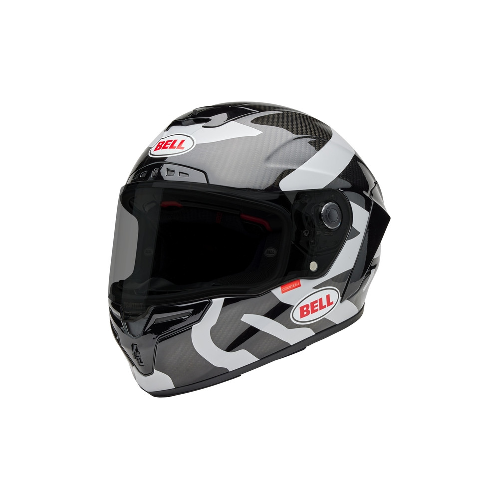 Casque BELL Race Star DLX - Hello Cousteau Equidae Matte Gloss Black/Gray