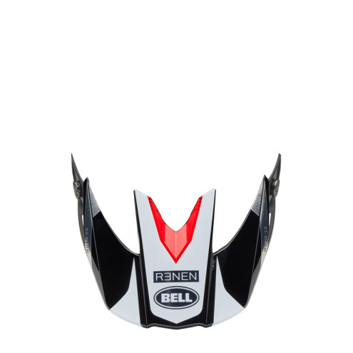 Visière BELL Moto-10 - Renen Raycon Matte Gloss Black/White