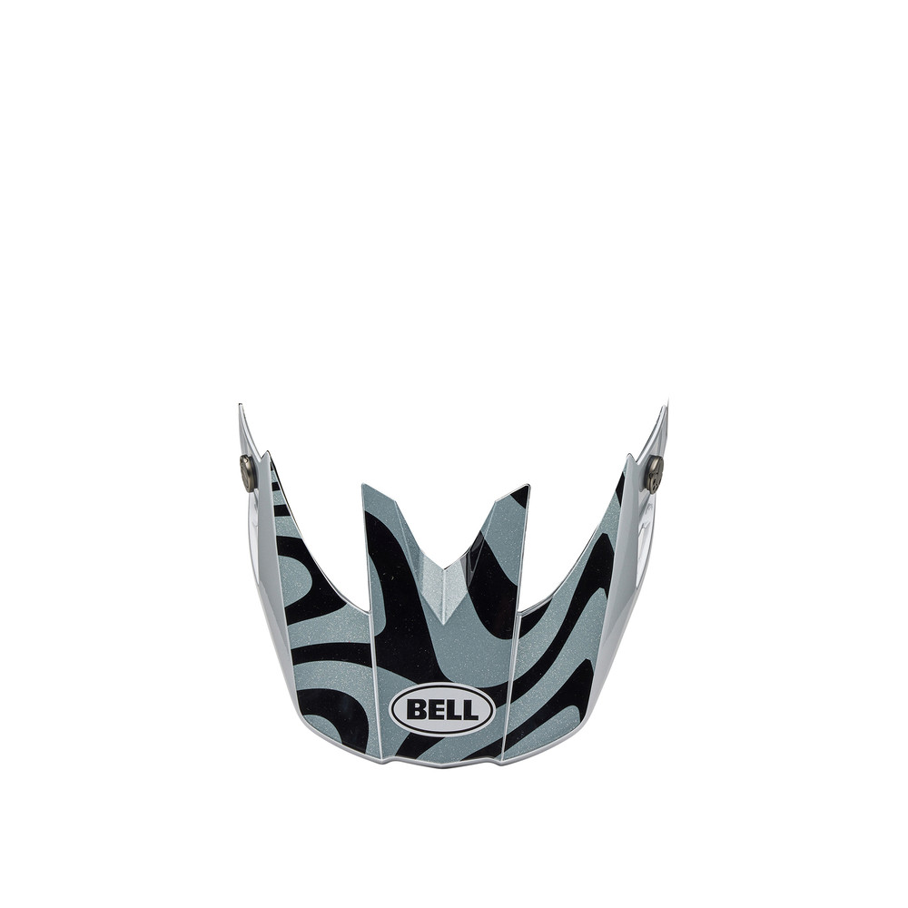 Visière BELL Moto-10 - Cortex Gloss Silver Gray