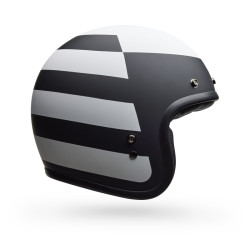 Casque BELL Custom 500 - Parlor Matte Black/White