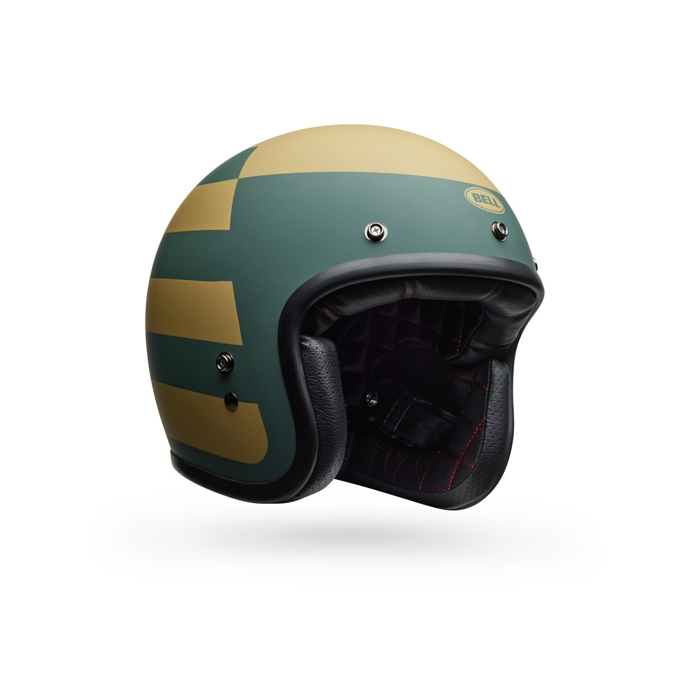 Casque BELL Custom 500 - Parlor Matte Emerald/Gold