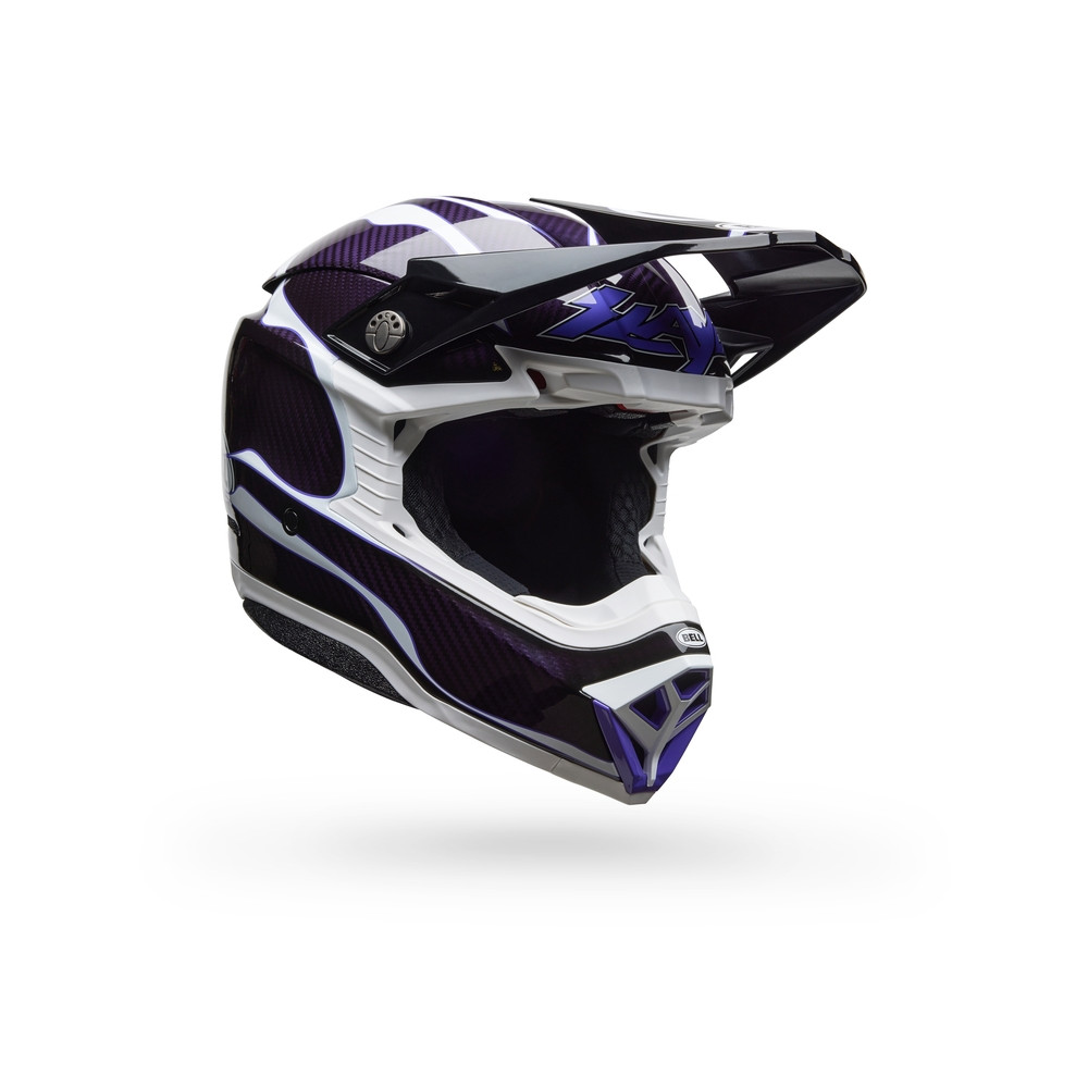 Casque BELL Moto-10 Spherical - Slayco 25 Gloss Black/White