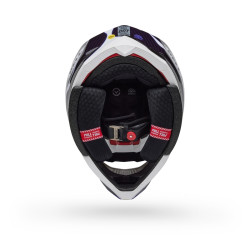 Casque BELL Moto-10 Spherical - Slayco 25 Gloss Black/White