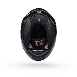 Casque BELL Race Star DLX Flex - Dash Gloss Blue/Black