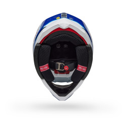Casque BELL Moto-10 Spherical - Tomac 25 Gloss Blue/White