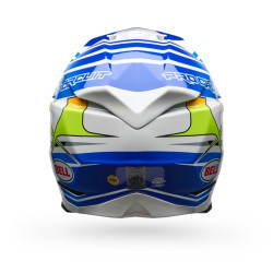 Casque BELL Moto-10 Spherical - Pro Circuit 25 Gloss Blue/White