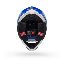Casque BELL Moto-10 Spherical - Pro Circuit 25 Gloss Blue/White