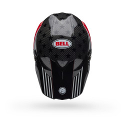 Casque BELL Moto-10 Spherical - RSD Old Glory Gloss Red/Blue