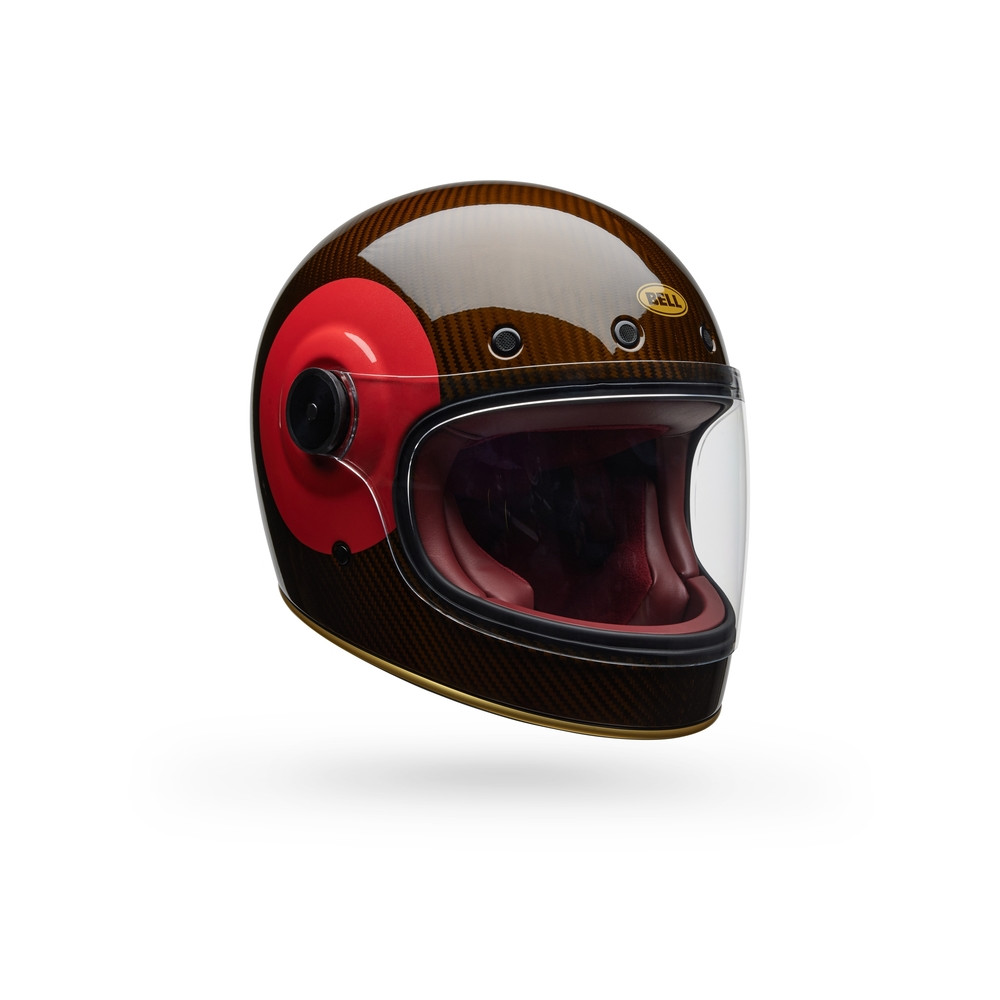 Casque BELL Bullitt GT Carbon - TT Gloss Red/Gold
