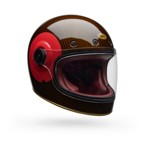 Casque BELL Bullitt GT Carbon - TT Gloss Red/Gold