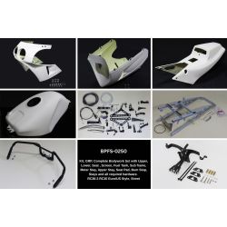 Kit carénage Route brut - Honda VFR 750 RC36-2 conversion RC30 EURO/US