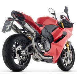 Echappement Arrow Round Sil titane Homologué - Ducati Panigale V2 / V2S 2025