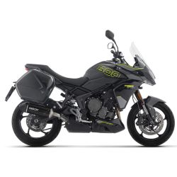 Silencieux Arrow Indy Race Alu noir - Triumph 800 Tiger Sport 2025