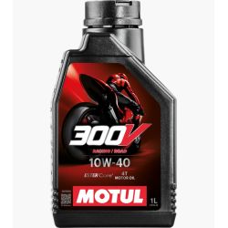 Huile Motul 300V Racing 10W40 4 temps synthétique 1L