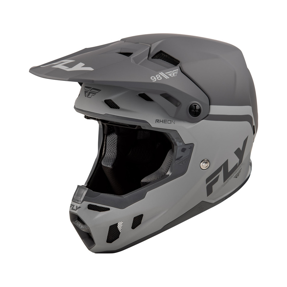 Casque FLY RACING Formula CC Objective - noir mat/gris