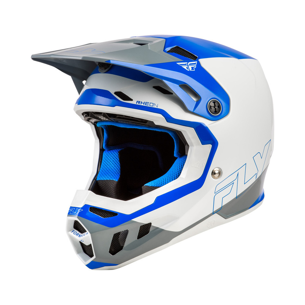 Casque FLY RACING Formula CC Glide - bleu/gris