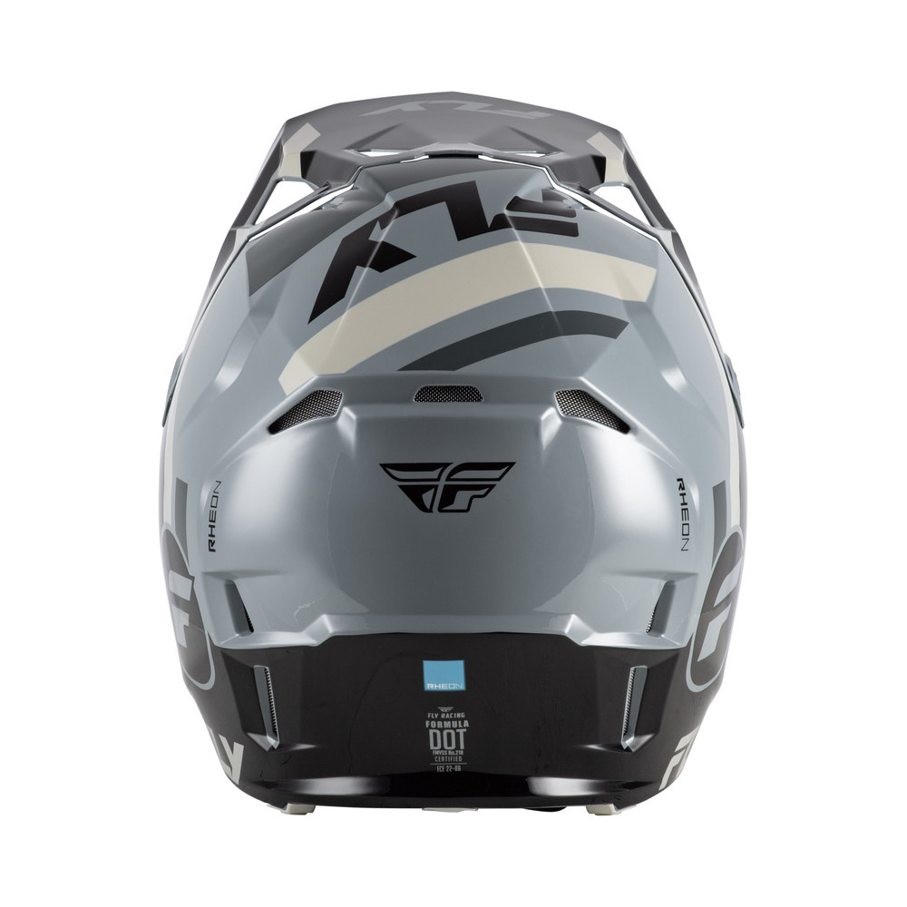 Fly Racing Formula Rheon Casque FLY RACING Formula CP Seal - noir/gris