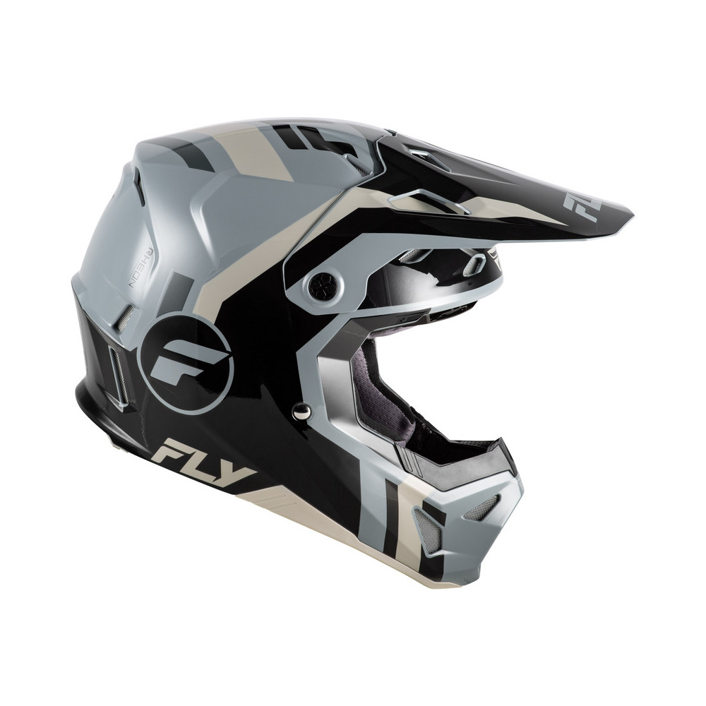 Fly Racing Formula Rheon Casque FLY RACING Formula CP Seal - noir/gris