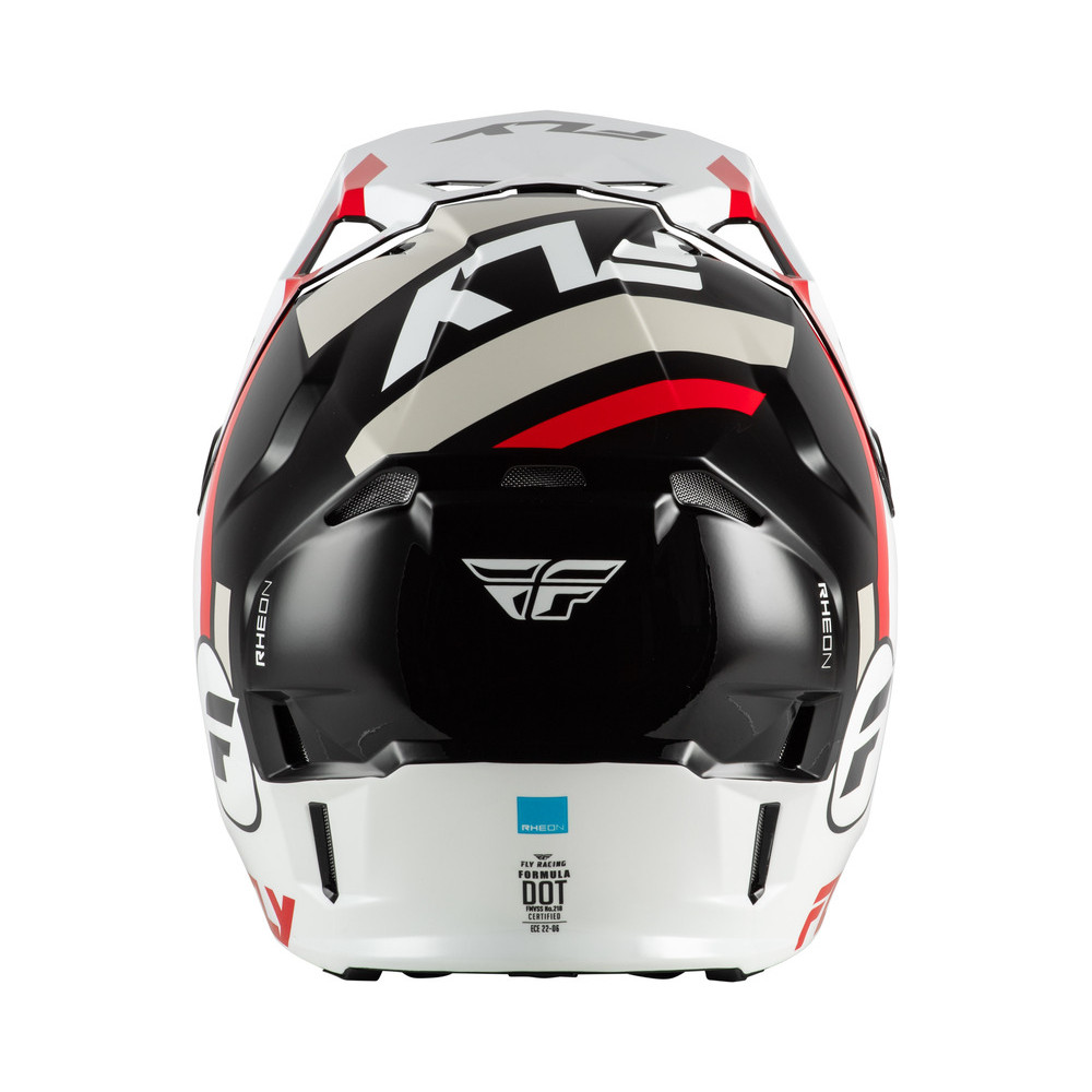 Fly Racing Formula Rheon Casque FLY RACING Formula CP Seal - blanc/noir/rouge