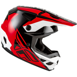 Casque FLY RACING Kinetic Crest - rouge/noir/blanc