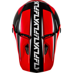 Casque FLY RACING Kinetic Crest - rouge/noir/blanc