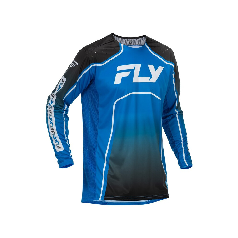 Maillot vélo FLY RACING Rayce - bleu/noir/blanc