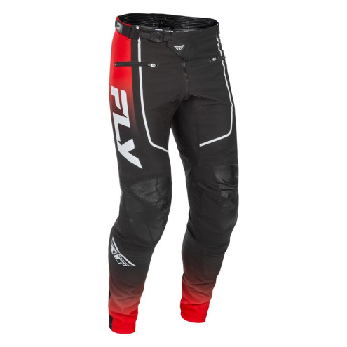 Pantalon vélo FLY RACING Rayce - rouge/noir/blanc