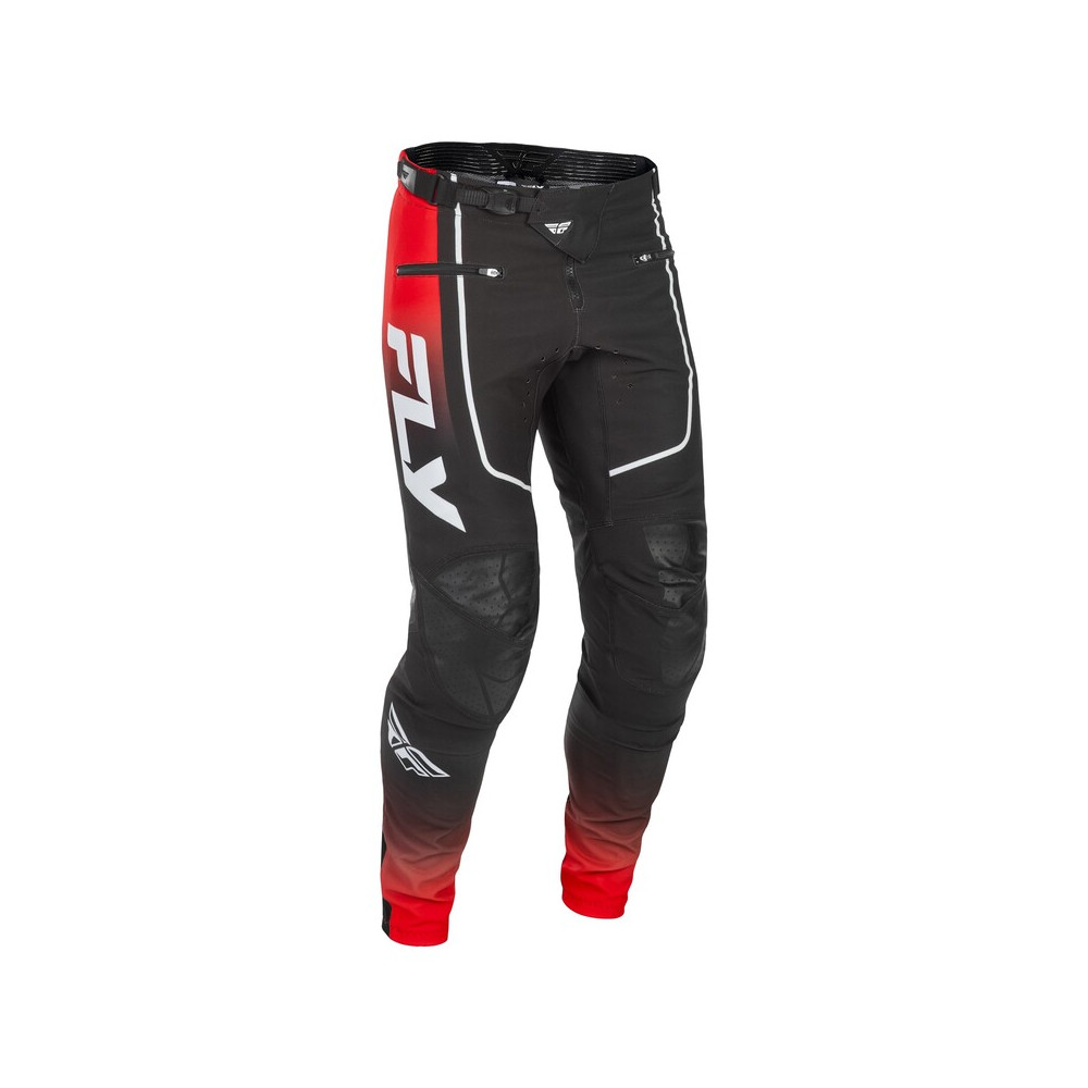 Pantalon vélo FLY RACING Rayce - rouge/noir/blanc