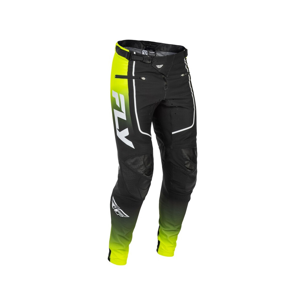 Pantalon vélo FLY RACING Rayce - Lime/noir/blanc