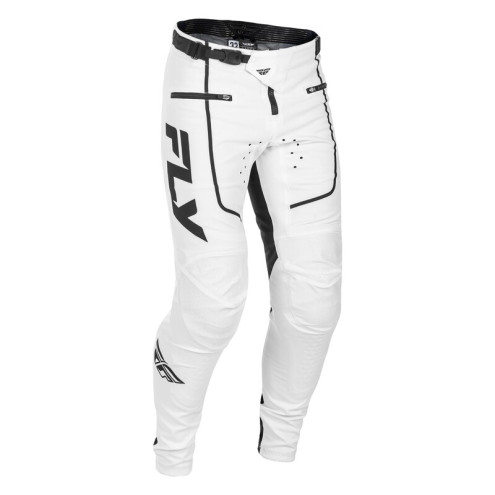 Pantalon vélo enfant FLY RACING Rayce - blanc/noir