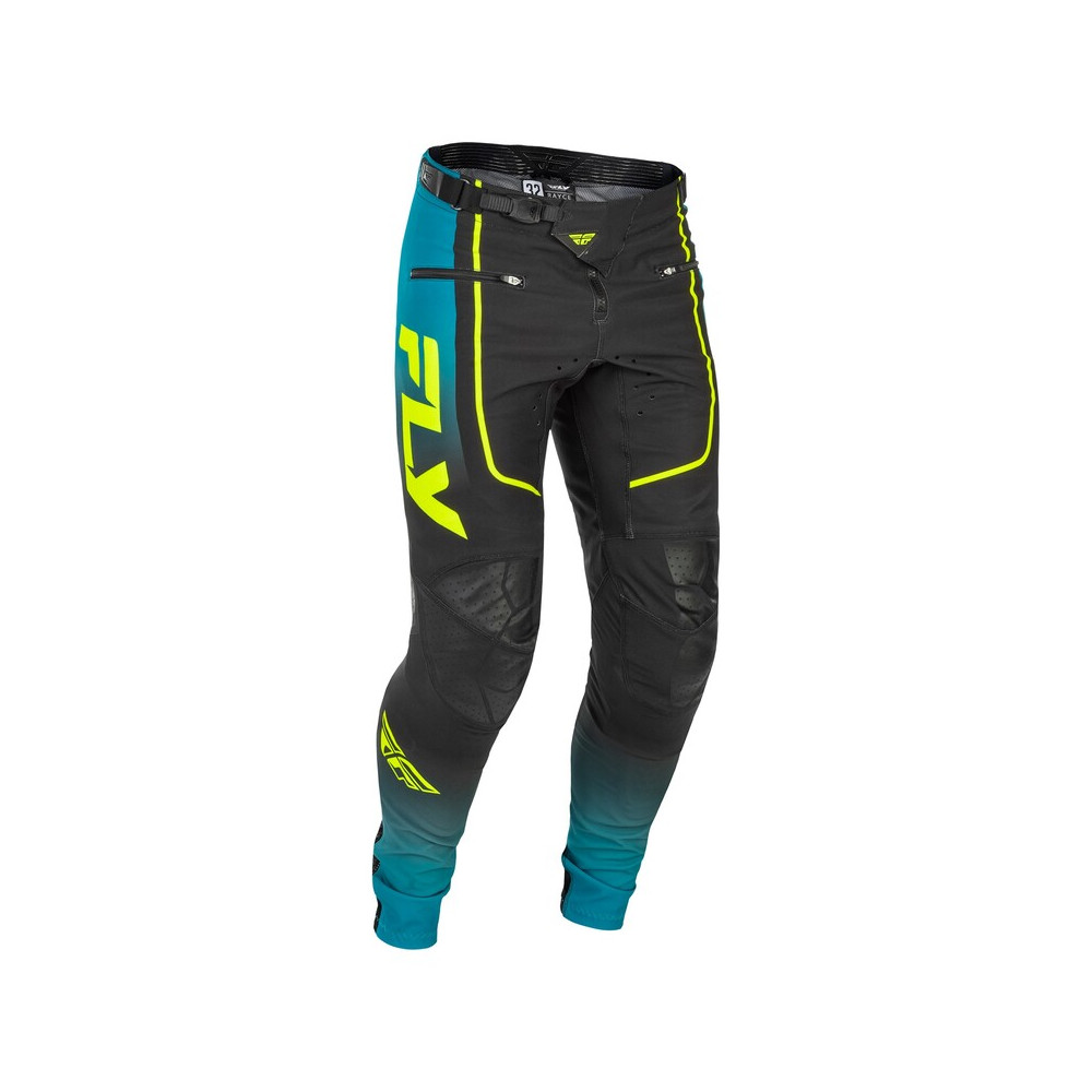 Pantalon vélo enfant FLY RACING Rayce - Teal/noir/Lime