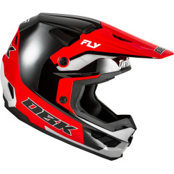Casque FLY RACING Kinetic Special Edition DBK - noir/rouge/gris